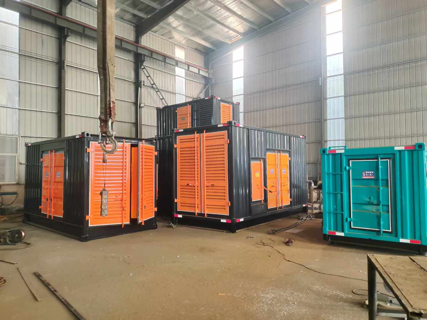 乌烈镇500kw柴油发电机组可以带动多少功率设备？